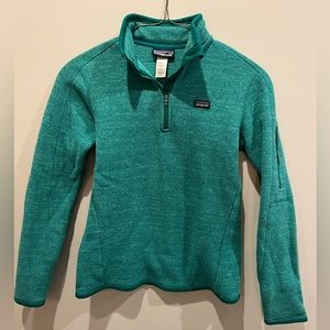 Patagonia Better Sweater 1/4-Zip Fleece Jacket - Women's - Teal